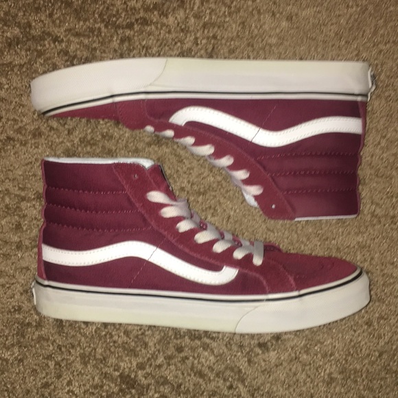 Burgundy VANS - Picture 4 of 4